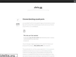 Sites similar to chris.gg