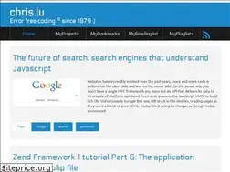 Sites similar to chris.lu