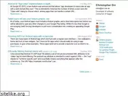 Sites similar to chris.orr.me.uk
