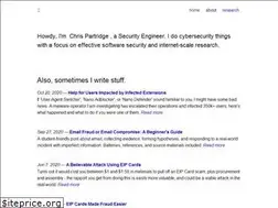 Sites similar to chris.partridge.tech