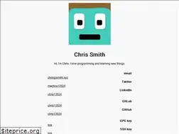 Sites similar to chris.smith.xyz