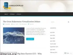 Sites similar to chrisadkin.io