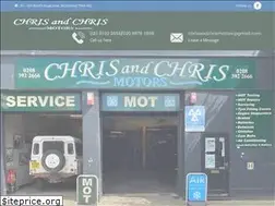 Sites similar to chrisandchrismotorsltd.co.uk