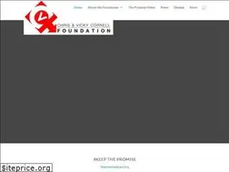 Sites similar to chrisandvickycornellfoundation.org