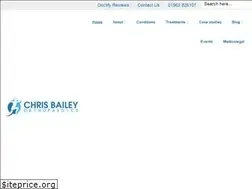 Sites similar to chrisbaileyorthopaedics.com