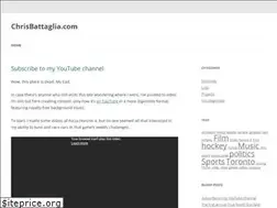 Sites similar to chrisbattaglia.com