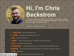 Sites similar to chrisbeckstrom.com
