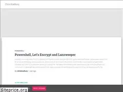 Sites similar to chrisbradbury.net