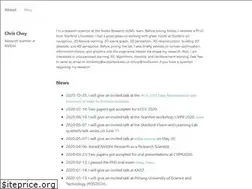 Sites similar to chrischoy.github.io