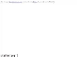 Sites similar to chriscressman.com