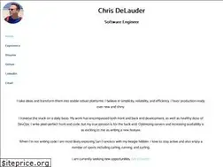 Sites similar to chrisdelauder.com