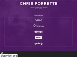 Sites similar to chrisforrette.com