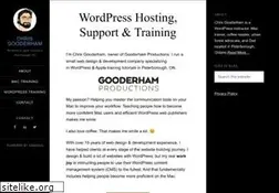 Sites similar to chrisgooderham.com