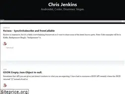 Sites similar to chrisjenx.com