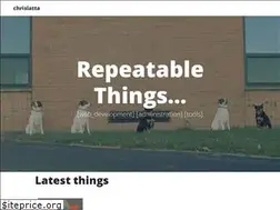 Sites similar to chrislatta.org