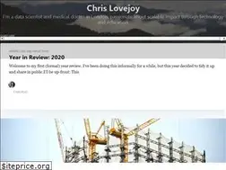 Sites similar to chrislovejoy.me