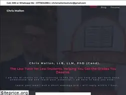 Sites similar to chrismallonlawtutor.com
