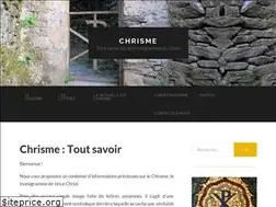 Sites similar to chrisme.org