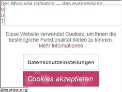 Sites similar to chrismonshop.de