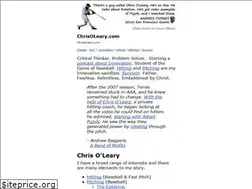 Sites similar to chrisoleary.com