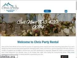 Sites similar to chrispartyrental.com