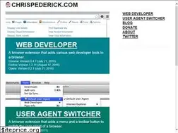 Sites similar to chrispederick.com