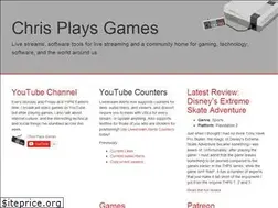 Sites similar to chrisplaysgames.com