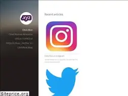 Sites similar to chrisrice.xyz