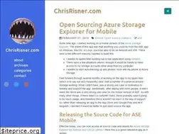 Sites similar to chrisrisner.com