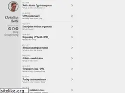 Sites similar to chrisrolle.com