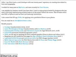 Sites similar to chrissam42.com