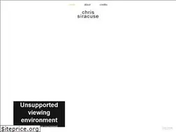Sites similar to chrissiracuse.com