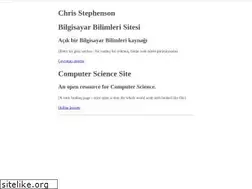 Sites similar to chrisstephenson.org