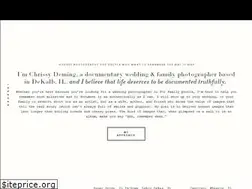 Sites similar to chrissydeming.com