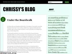 Sites similar to chrissywilsonblog.com