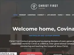 Sites similar to christ-first.org