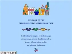 Sites similar to christadelphiansisters.org