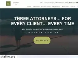Sites similar to christagrosheklaw.com