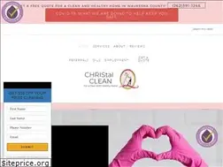 Sites similar to christalcleaned.com