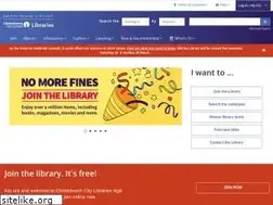 Sites similar to christchurchcitylibraries.com