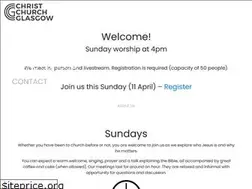 Sites similar to christchurchglasgow.org