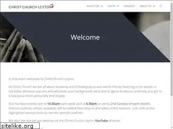 Sites similar to christchurchleyton.org.uk