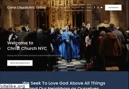 Sites similar to christchurchnyc.org