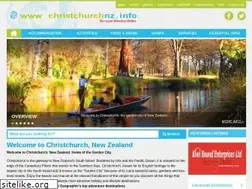 Sites similar to christchurchnz.info