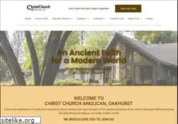 Sites similar to christchurchoakhurst.org