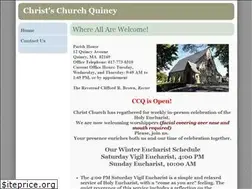 Sites similar to christchurchquincy.org