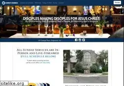 Sites similar to christchurchridgewood.org