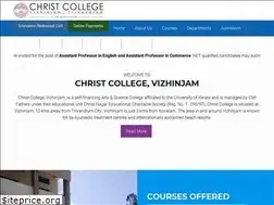 Sites similar to christcollegevizhinjam.com