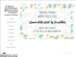 Sites similar to christcovenantcullman.org