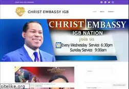 Sites similar to christembassyigb.wordpress.com